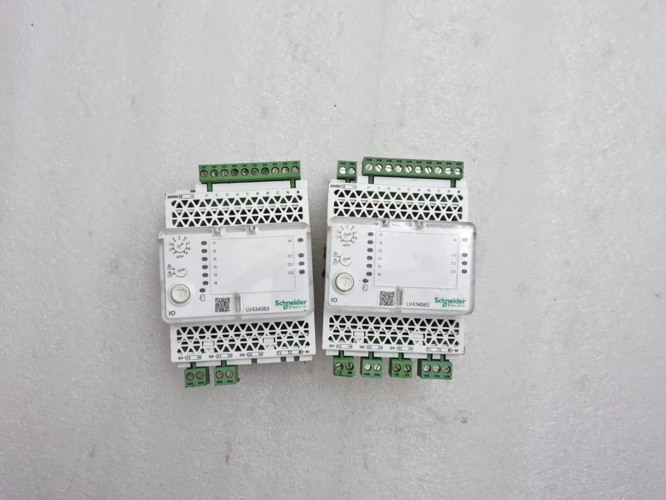 Lot of 2 Pcs Schneider Electric LV434063 Input/Output Interface for LV Breaker